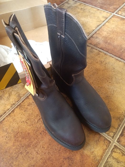 Cizme originale Justin,piele