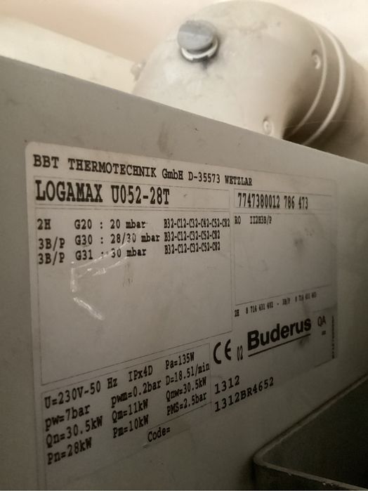 Centrala termica Buderus Logamax U052-28T