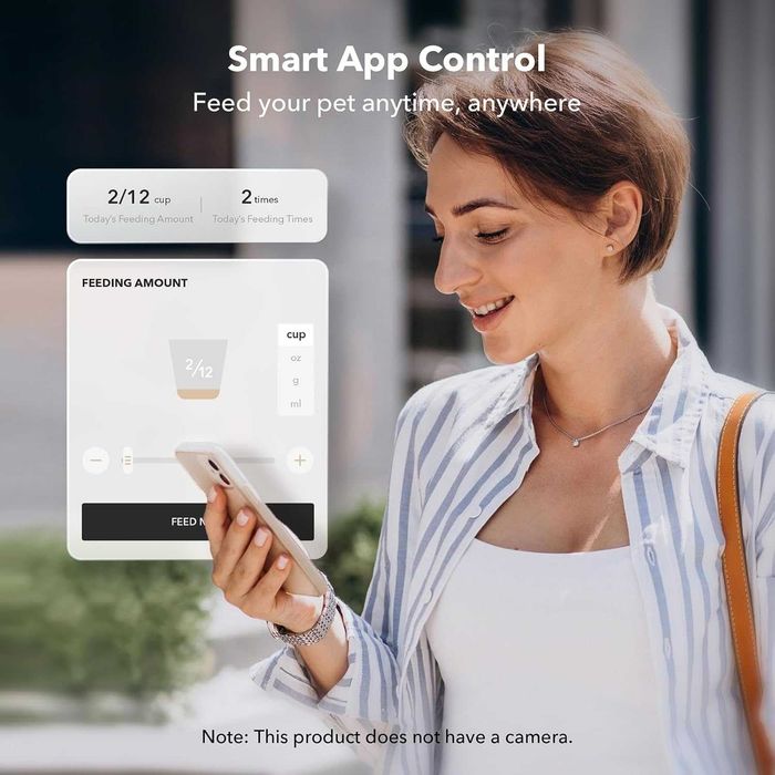 Нова PETLIBRO Автоматична хранилка за котки и кучета 5 литра с 5G WiFi