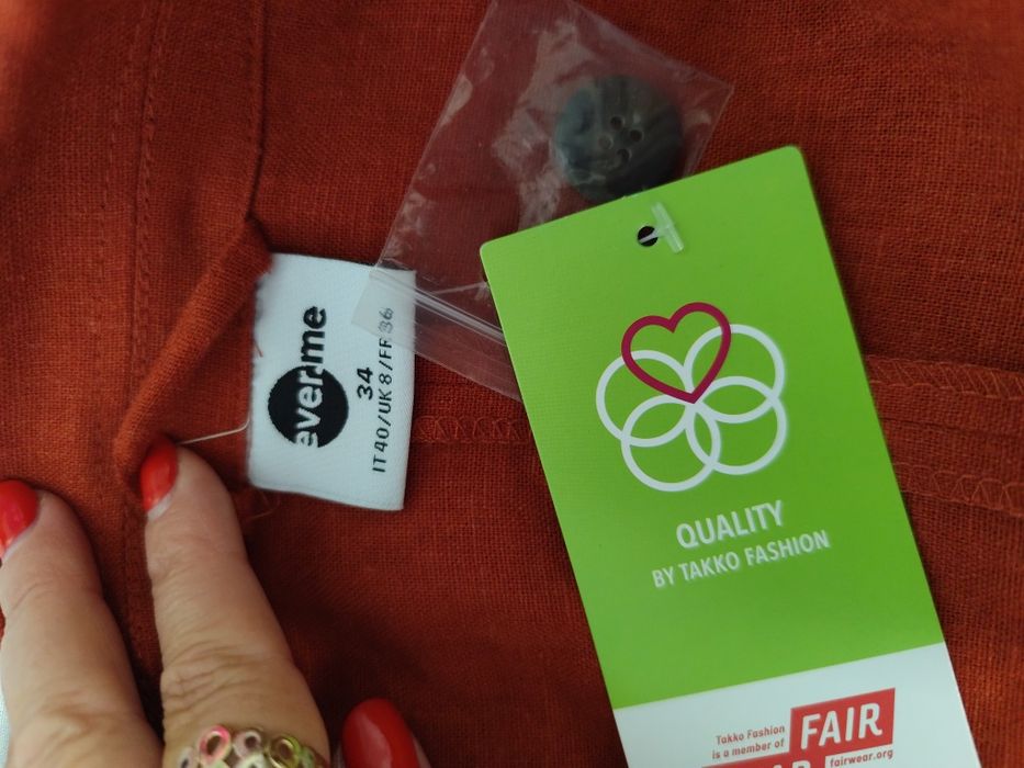 Sacou din in nou cu eticheta S