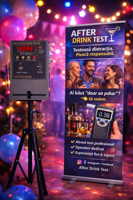 Alcool test evenimente Timisoara