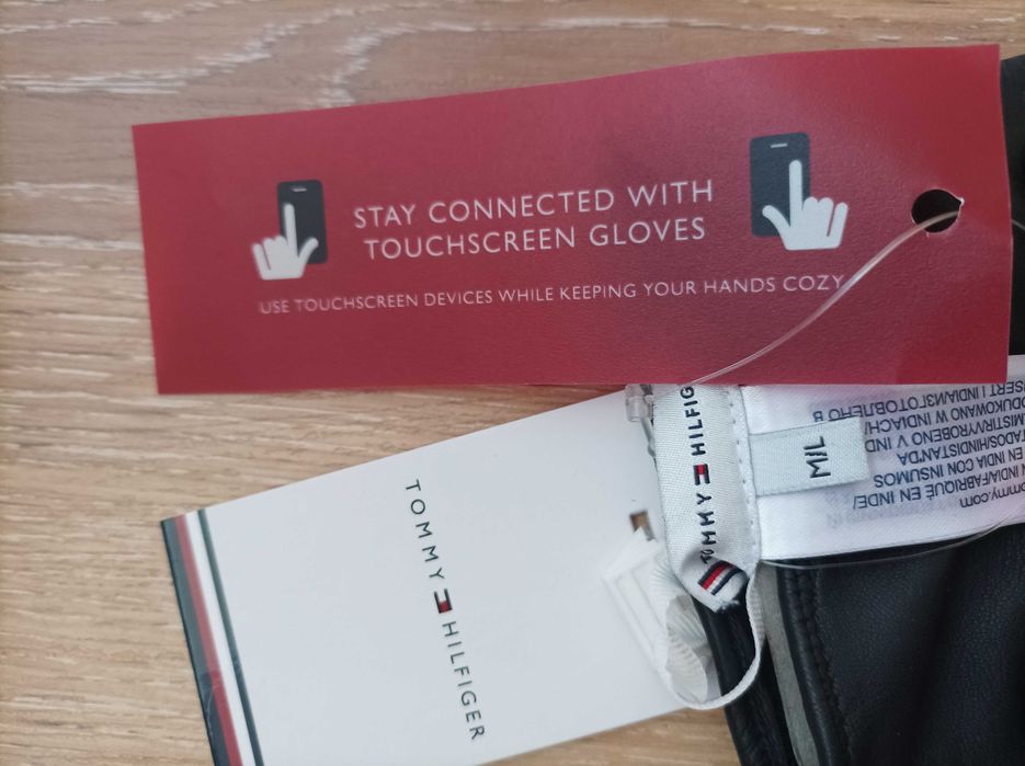 Tommy Hifiger нови ест.кожа ръкавици