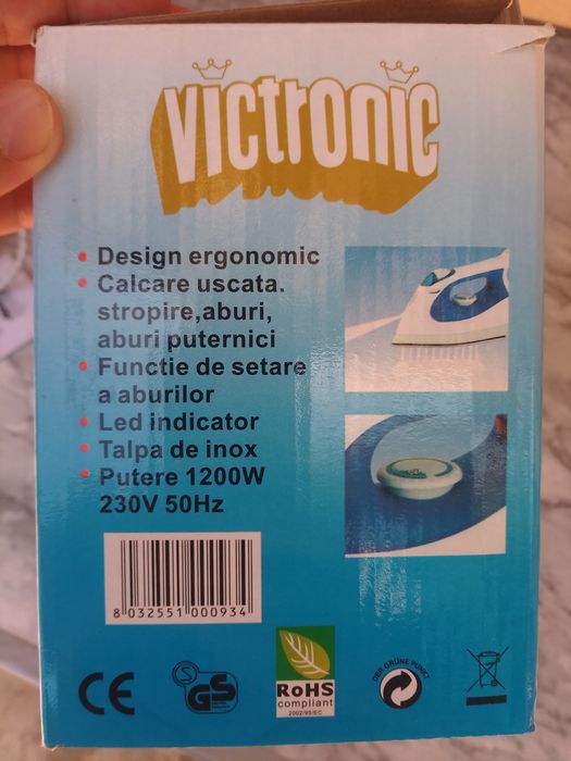 Fier de călcat cu aburi