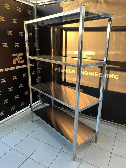 Стеллаж для хранения посуд. Нержавейка