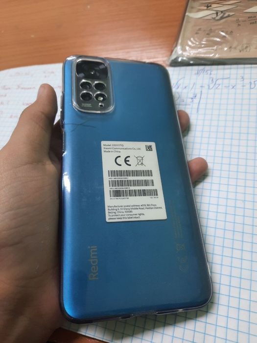 Redmi note 11 очень хороший 4+4/64 Гб