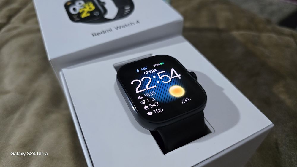 часы Xiaomi Redmi watch 4, черные