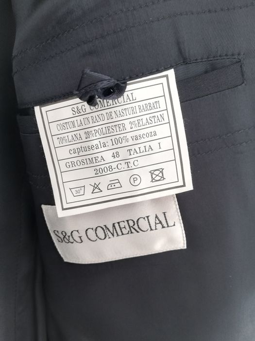 Sacou / Veston stofă reprezentanță pompieri