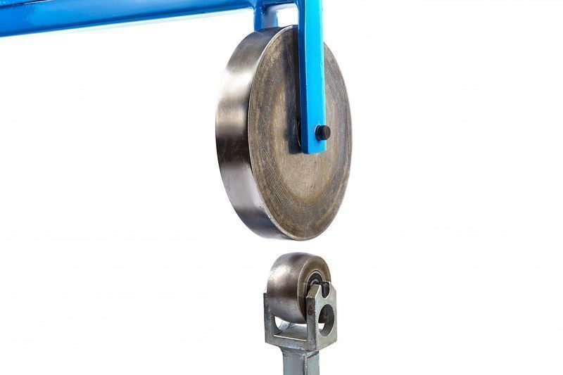 Машина тип английско колело, 8 ролки hbm