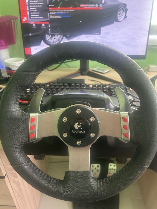 Logitech g27 с скорости