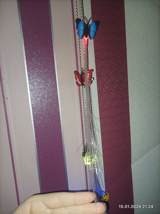 Заколки бабочки 4шт