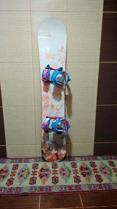 Placa snowboard 148 cm -legaturi boots burton