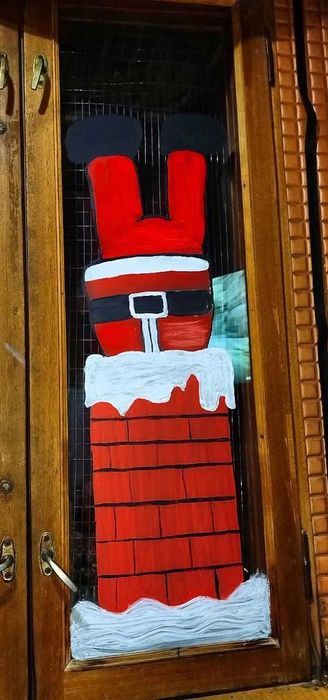 Новогодние рисунки на окнах Ташкент 

Новогодние рисунки