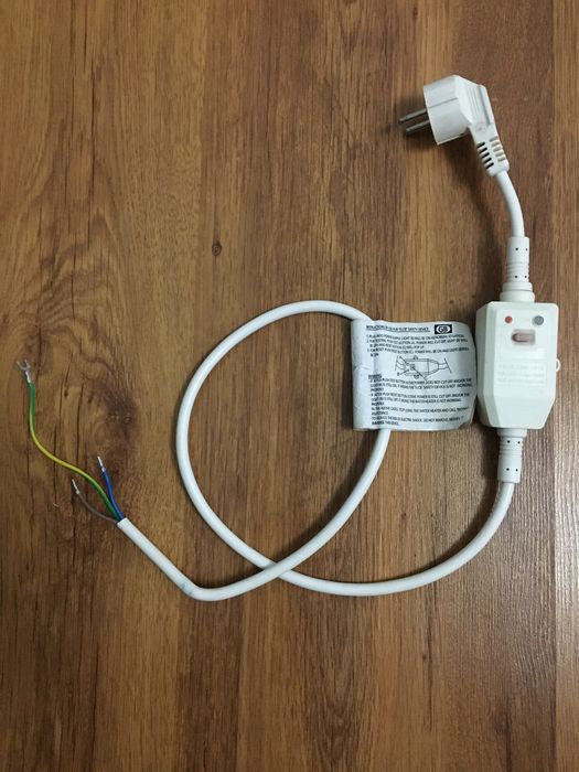 Шнур узо для бойлера 10А/230v