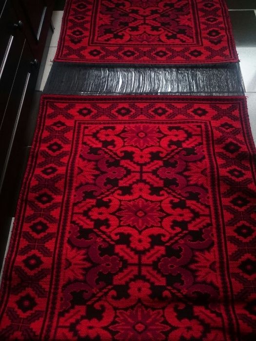 Вълнени пътеки - ръчно тъкани