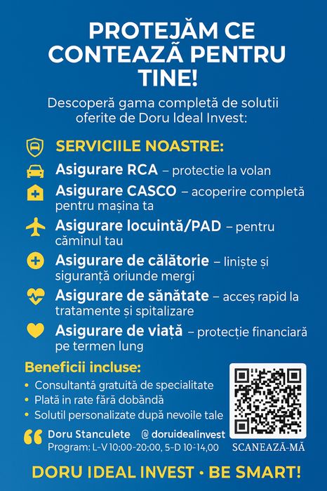 Asigurari auto rca - casco - asigurări de viata - sanatate - calatorii