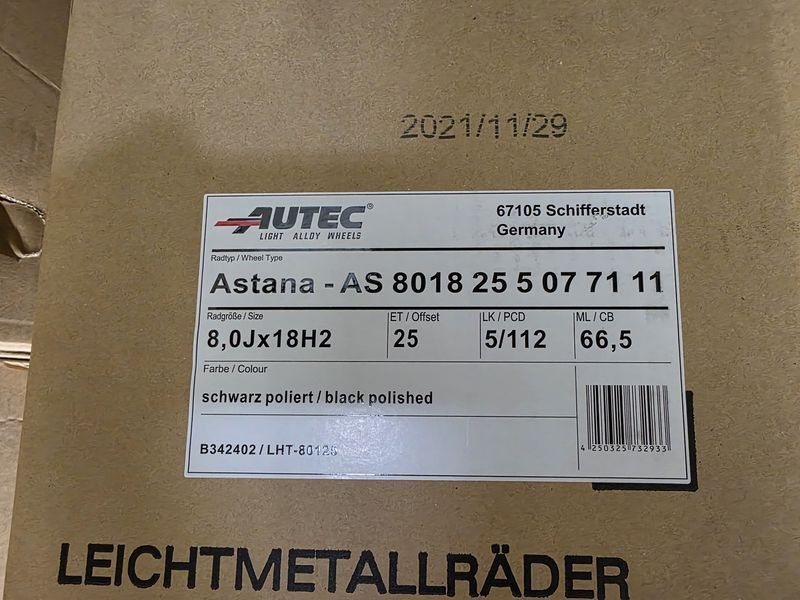 18цола 5х112 Vw Audi Mercedes BMW 5x112