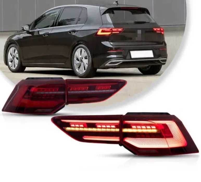 LED Стопове за VW Golf 8 (2020–2024) – динамични, facelift визия