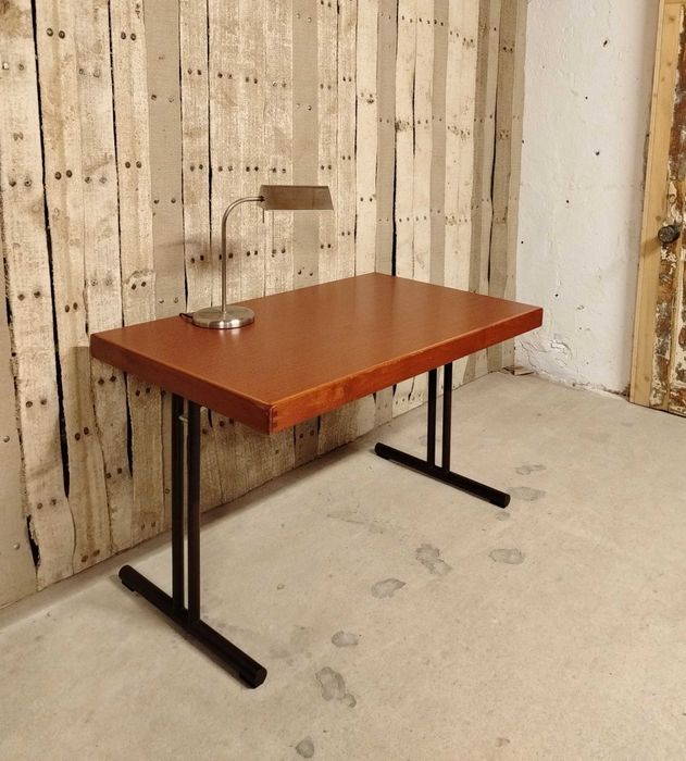 Masa veche stil Mid-Century pliabila (birou arhitect), Germania