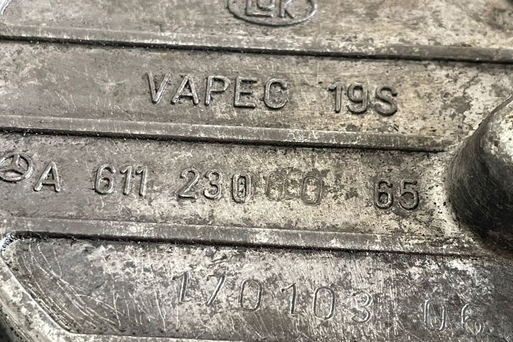 Pompa Vacuum  Pompa tandem - Vapec 19S A6112300065 / 17010306 Mercede