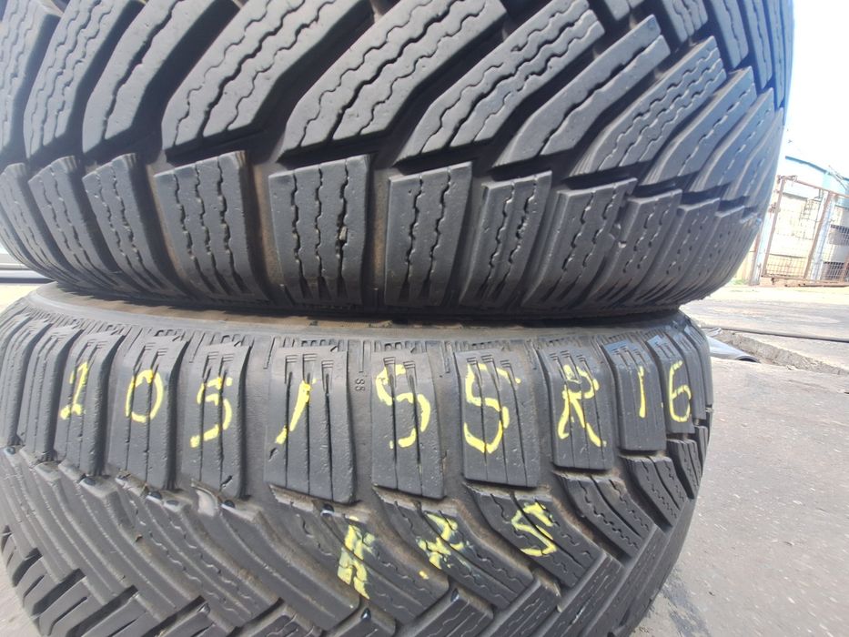 4 anvelope iarna 205/55r16 Michelin 2022/2023/2021  Montaj Gratuit