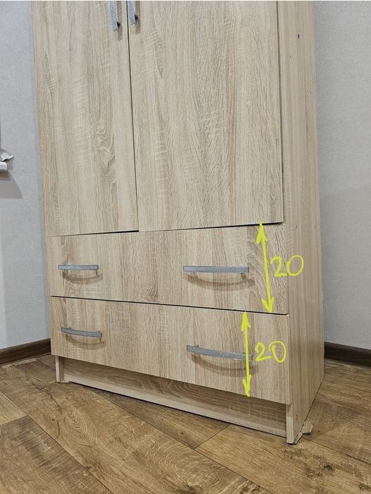 Шкаф 212×80×47см