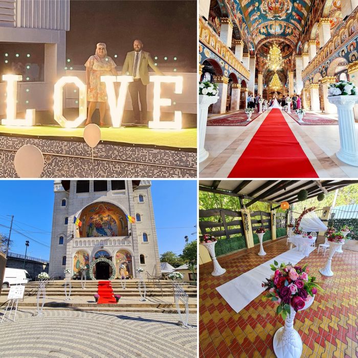 Nunta botez aranjamente flori/baloane/Cabina foto/360 video/Fum miri