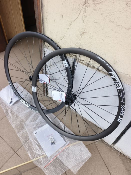 Нови DT Swiss HE 1800 Spline 32 28" HYBRID 12х100 12х142 Шимано хъб