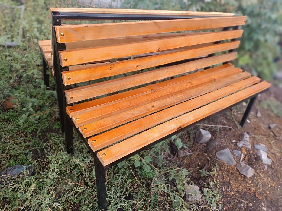 Лавочки со спинкой