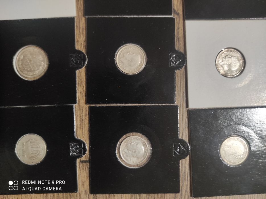 11 monede argint