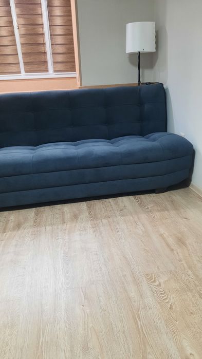 Диван, новый ! Серый велюр.