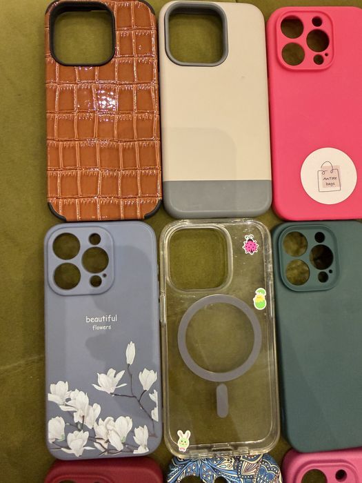 12 броя калъфи за iPhone 15 Pro