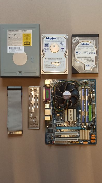 Kit Retro Pc (MB + Ram + Intel + HDD)
