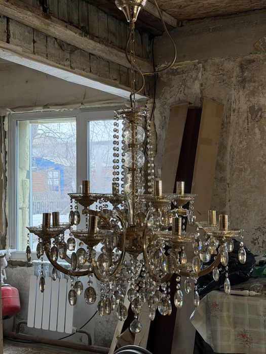 Люстра хрустальная