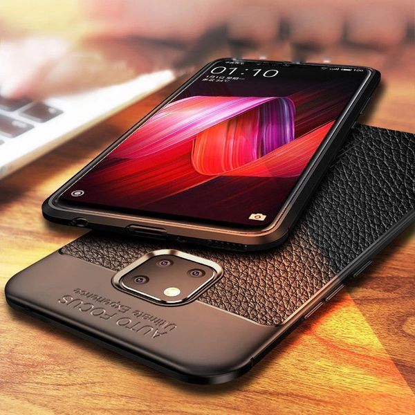 Huawei P30 MATE 20 30 PRO / Лукс кейс калъф кожена шарка