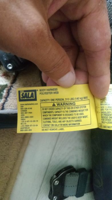 Страховочной пояс большой