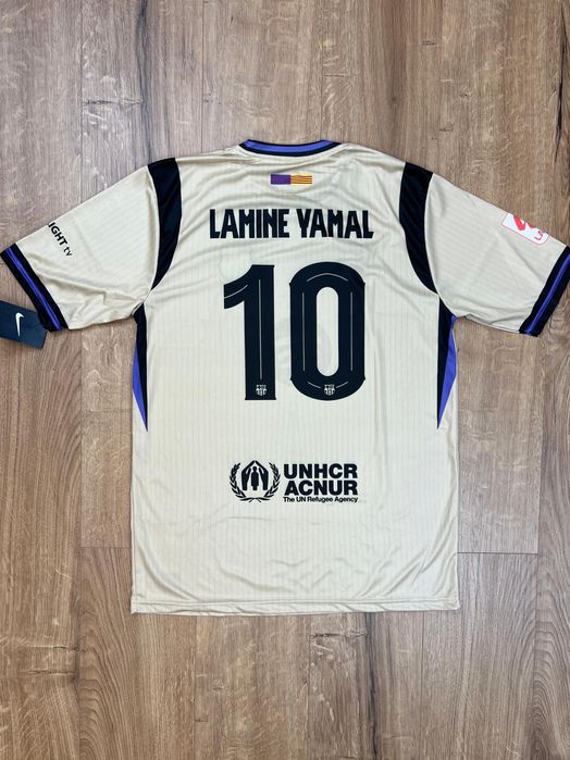 Мъжка футболна фланелка на Барселона/Ямин Ямал/Barcelona/ Yamal 25/26