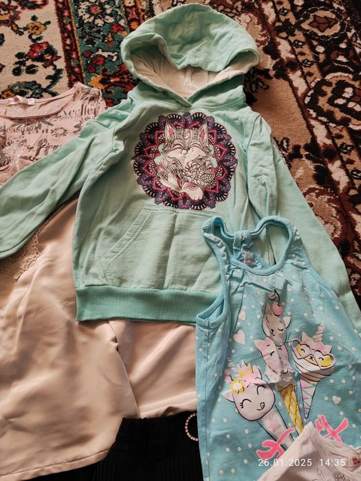 Вещи на девочку 6-7 лет