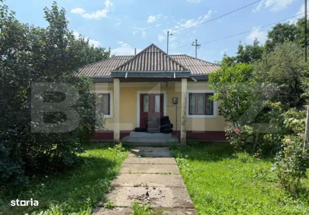 Casa individuala, 70 mp, teren, 1000 mp teren, zona Liteni