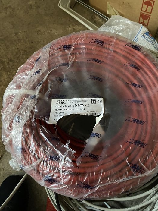 Cablu litat 1x16 roșu