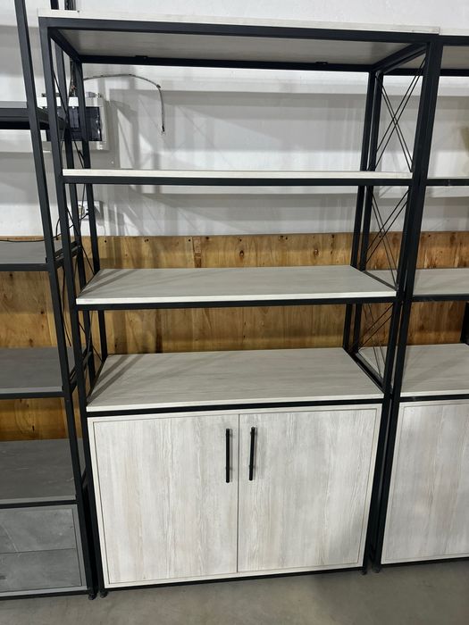 Акция !! Стеллаж лофт шкаф с полками полка для книги , офисный шкаф