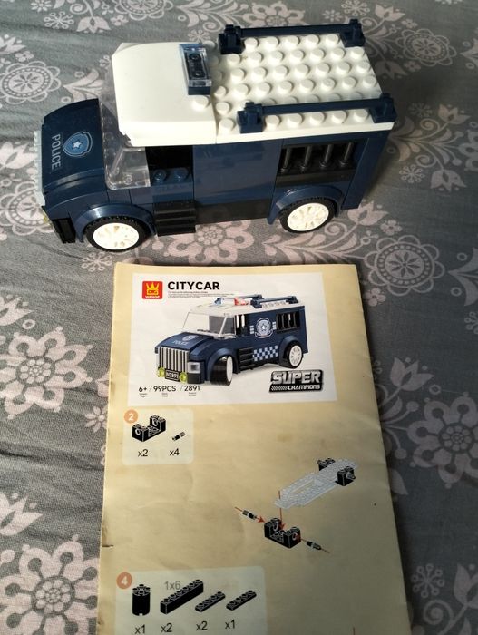 Lego mașină poliție