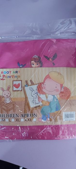 Набор юный художник. Фартук и нарукавники