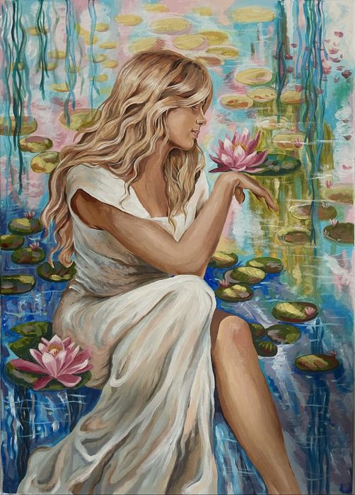 Tablou original in acrilice