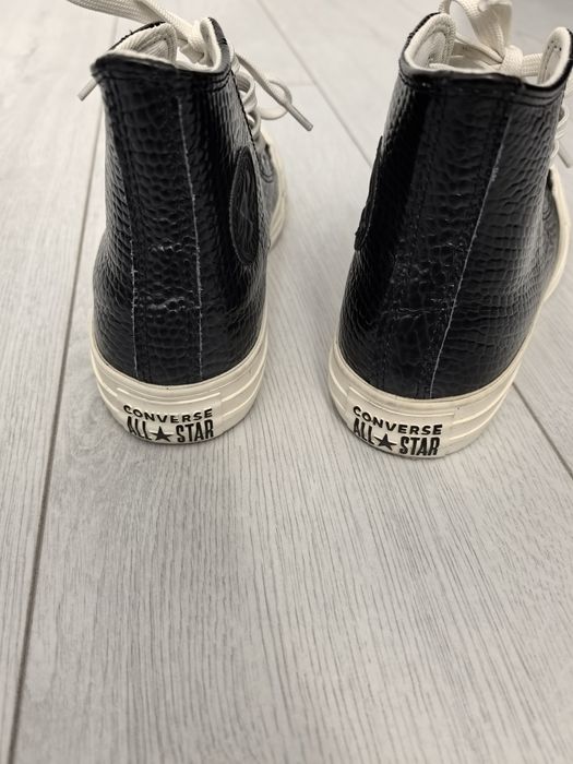 Tenisi Converse All Star inalti, marime 36, 22,5cm, purtati o singura