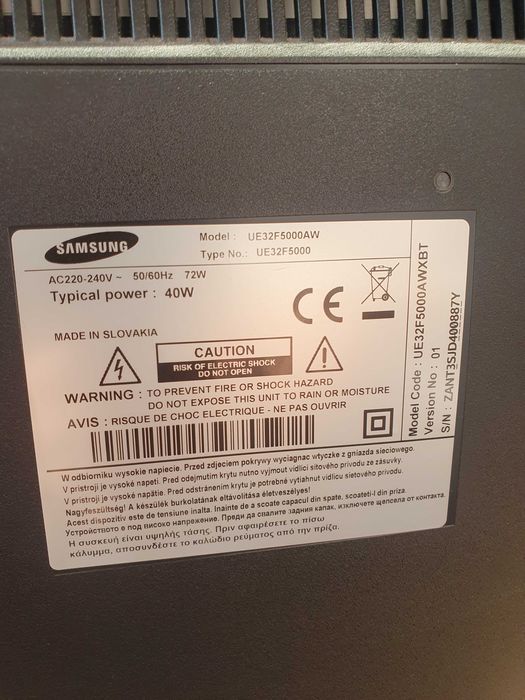 Samsung UE32F5000AW