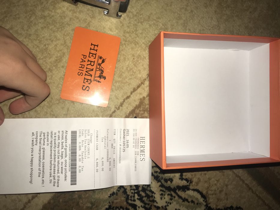 Ремень Брендовый Hermes