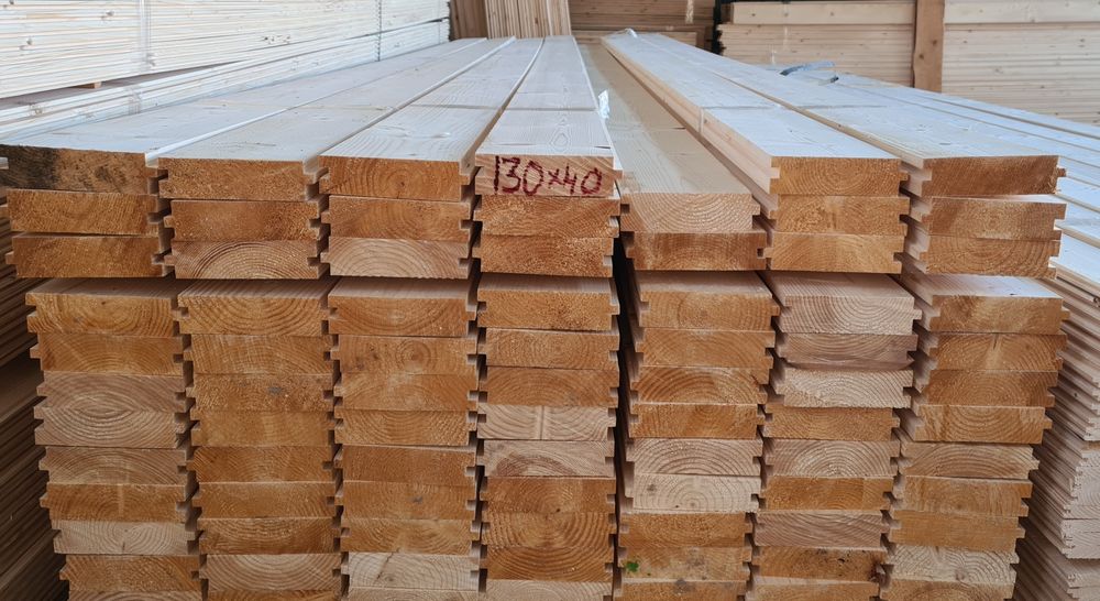 Duşumea, Podea Lemn Molid 20/30/40mm