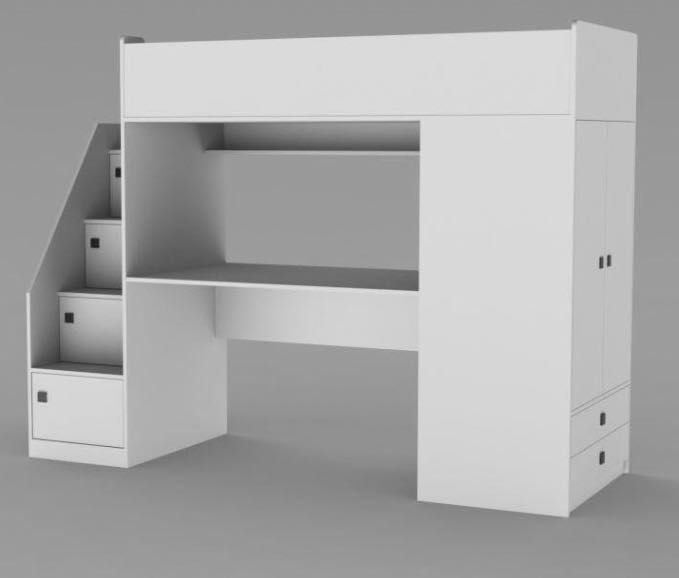 Продам удобную кровать - чердак