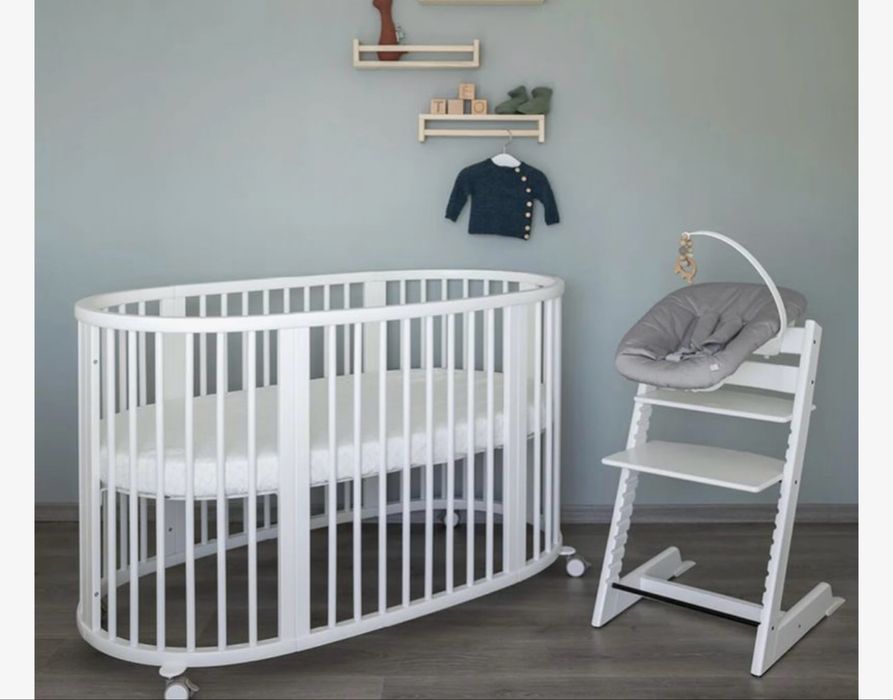 Кроватка Stokke Sleepi с матрасом