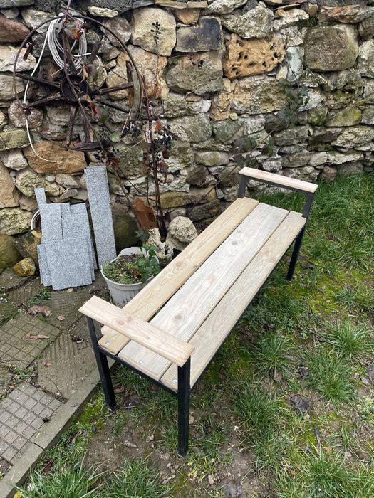 Градинска пейка 120см